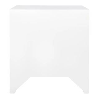 Ariana Bedside Table - Large White