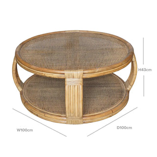 Cayman Rattan Coffee Table