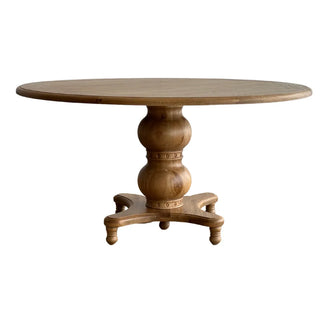 Verona Oakwood Round Dining Table - 150cm