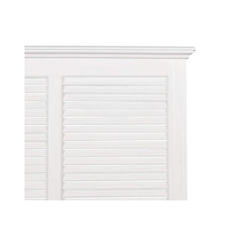 West Beach Hamptons Bedhead W/ Shutters King/ Queen size