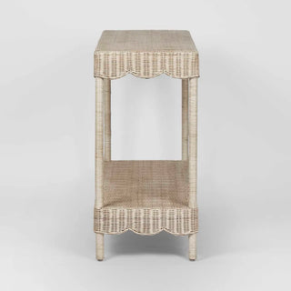 Belle Scalloped Console - Natural