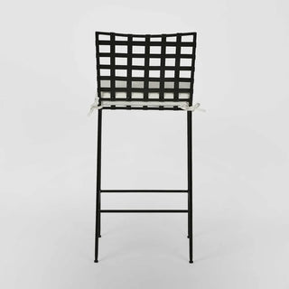 Sheffield Iron Bar Stool with cushion -Outdoor