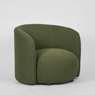 Plume ArmChair Olive Boucle - Preorder