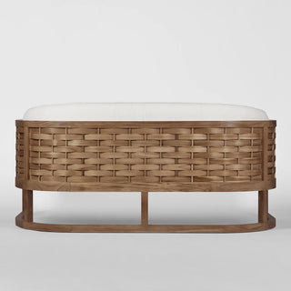 Weave Indoor/Outdoor Teak Sofa