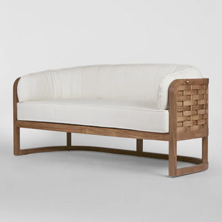 Weave Indoor/Outdoor Teak Sofa