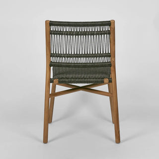 Wategos Teak Dining Chair Charcoal