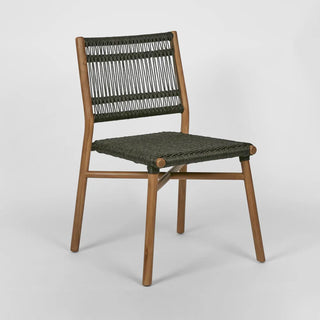 Wategos Teak Dining Chair Charcoal