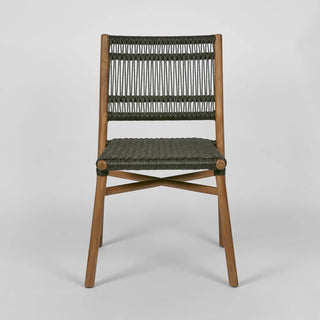 Wategos Teak Dining Chair Charcoal