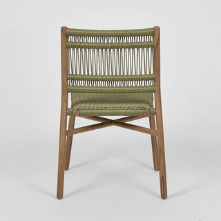 Wategos Teak Dining Chair Olive Green - Preorder