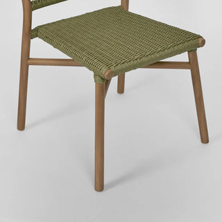 Wategos Teak Dining Chair Olive Green - Preorder