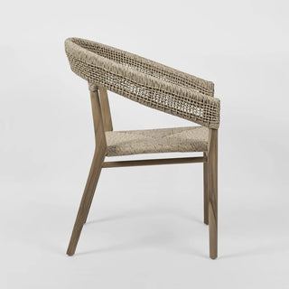 Cove Teak & Synthetic Dining Chair Natural