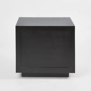 Rock Bedside Black 2 drawer