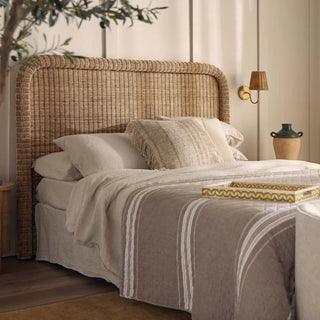 Long Island QS Rattan Bedhead