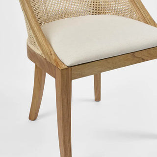 Beau Dining Chair Natural Whitewash - Preorder