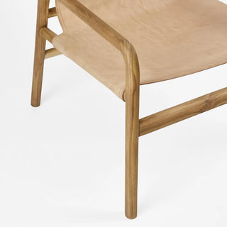 Miles Leather Sling ArmChair