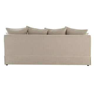 Noosa Hamptons 3 Seat Sofa Natural W/Natural Piping