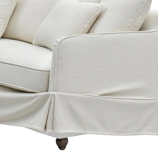 Noosa Hamptons 2 Seat Sofa Ivory - Preorder