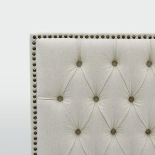 Queenscliff Tufted Bedhead Queen/King Beige - Preorder