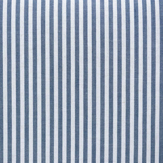 Newport Bedhead Queen/King White & Blue Pin stripe - preorder