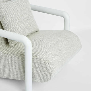 Argo Armchair Ecru with white frame Outdoor - Preorder
