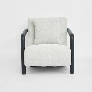 Argo Armchair Ecru with black frame Outdoor - Preorder
