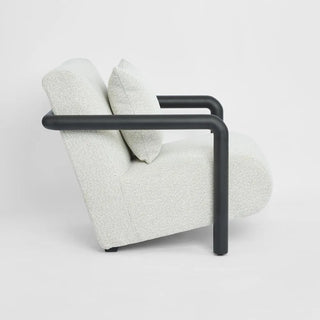 Argo Armchair Ecru with black frame Outdoor - Preorder