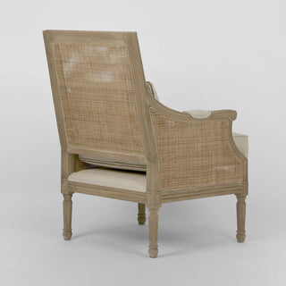 Hicks Caned Armchair Natural - Preorder