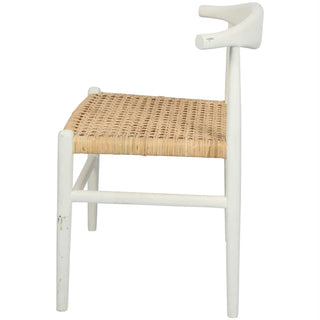 Sorren Dining Chair - White/Natural