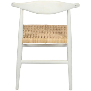 Sorren Dining Chair - White/Natural