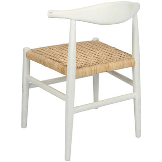 Sorren Dining Chair - White/Natural