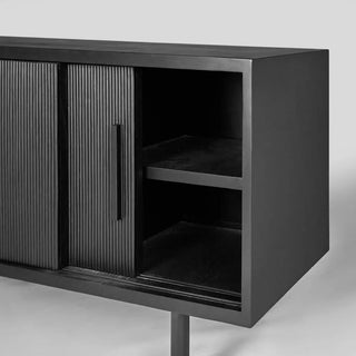 Nelson Sideboard Black - 195cmL