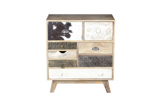 Scarlett Drawers with Cow Pattern - 8 drawers - PREORDER