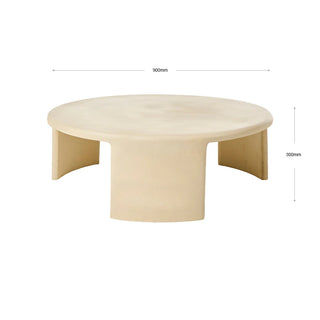 Meister Concrete Coffee Table - Sandstone