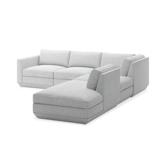 Podium Lounge Left Arm Modular Piece