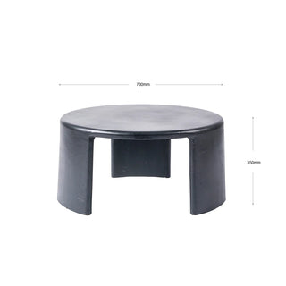 Meister Concrete Coffee Table - Black