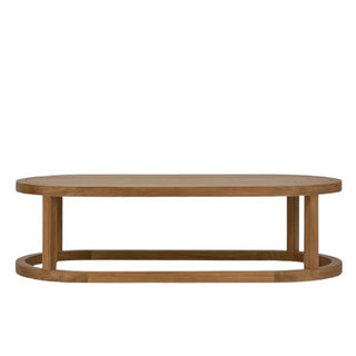 Weave Teak Outdoor Coffee Table