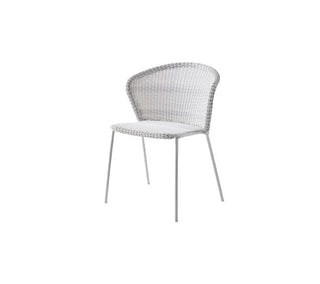 Lean Chair - White Grey