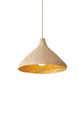 Cone Pendant Light - Oat