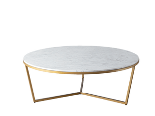 Anette Marble Round Coffee Table - 120cm