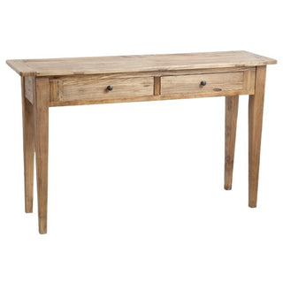 Elm Console Table Two Drawer