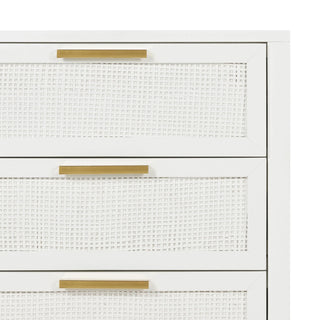 Santorini Bedside 3 Drawers White