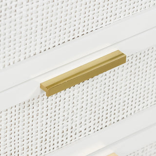 Santorini Bedside 3 Drawers White