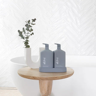 shampoo & conditioner duo - white tea & argan oil