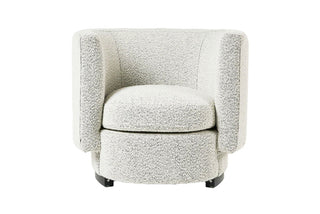 Arena Boucle Occasional Chair - Silver - Preorder