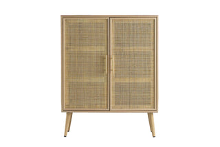 Westhaus Two Door Rattan Cabinet